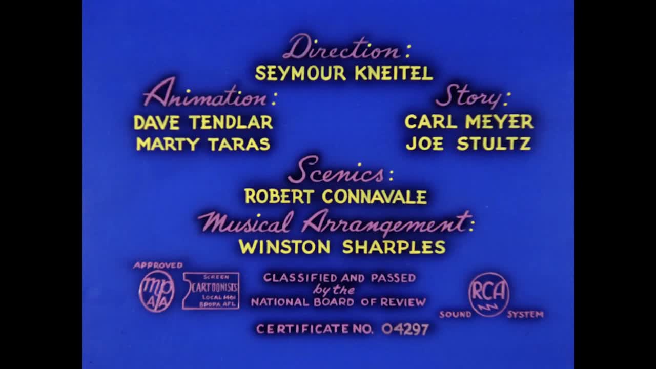 Cat O’ Nine Ails (1948) (Soundtrack Lost)
