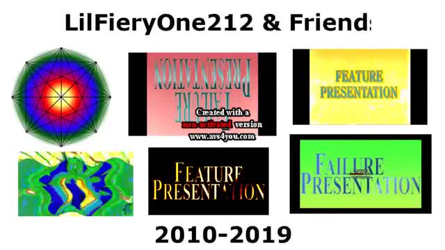 (REUPLOAD) Lilfieryone212 and Friends 2019 logo