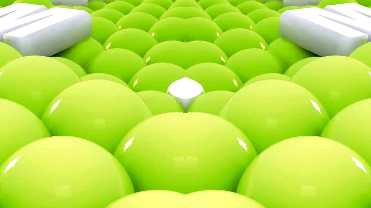 Samsung logo balls in Conga Busher Samsung logo balls in Conga Busher