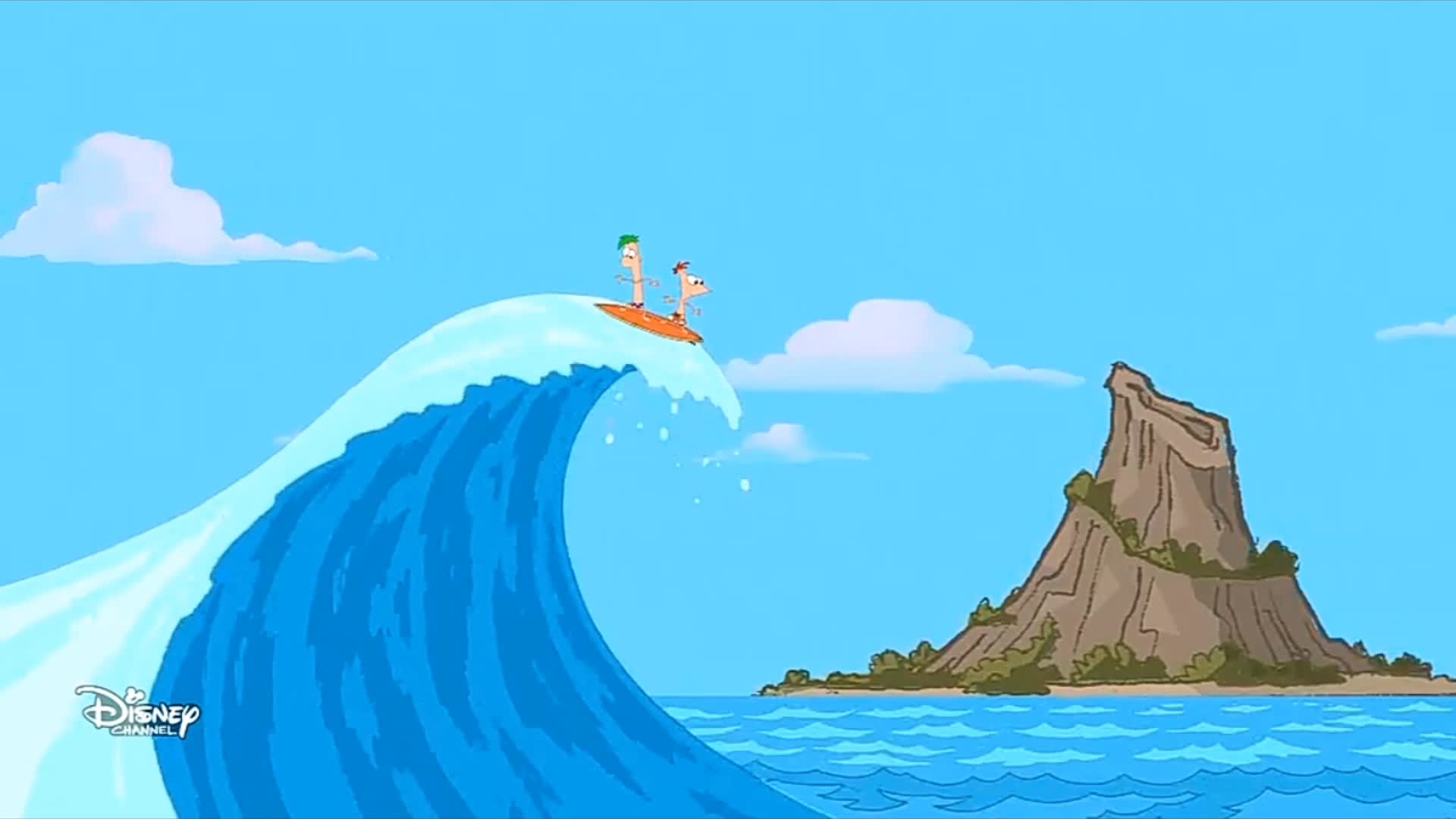 Phineas y Ferb - Intro (Disney Channel, 7/2/2025)