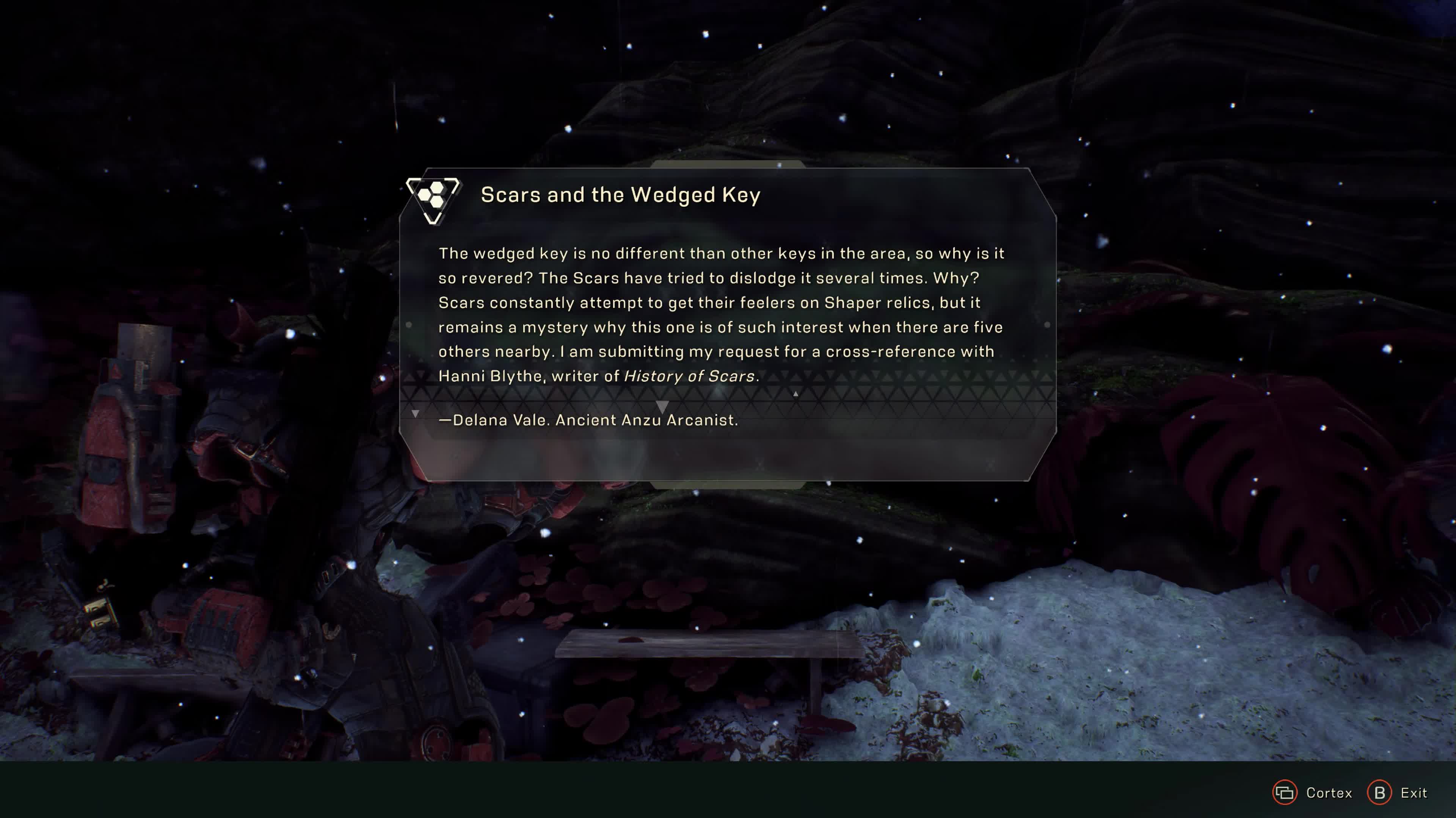 Scars And The Wedged Key