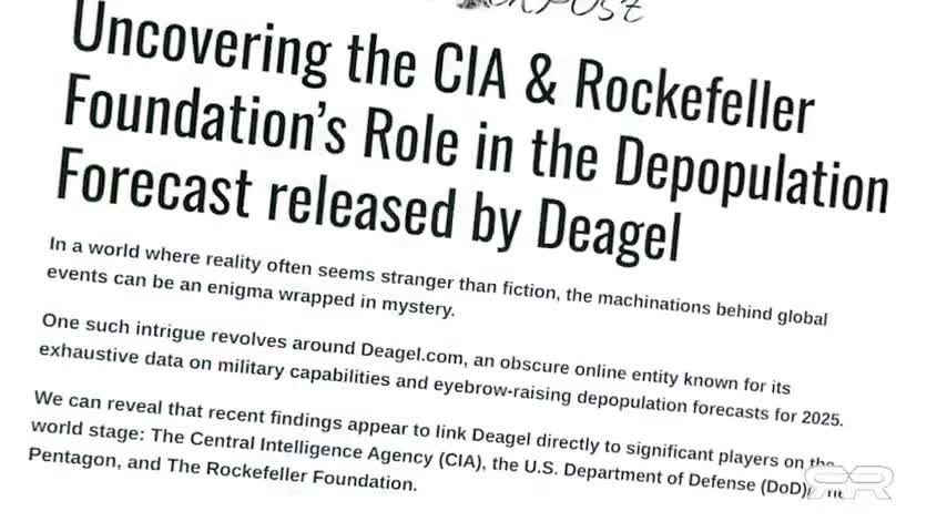 Rockefeller CIA Connections to Deagel Depopulation Forecast