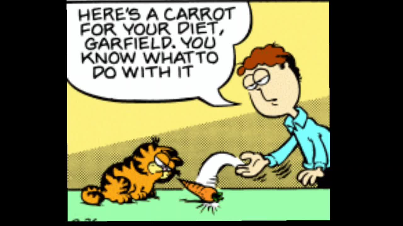 Square Root of Minus Obligate Carnivore (Garfield AI Dub)