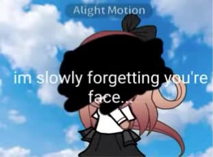 Im forgeting your face Im forgeting your face