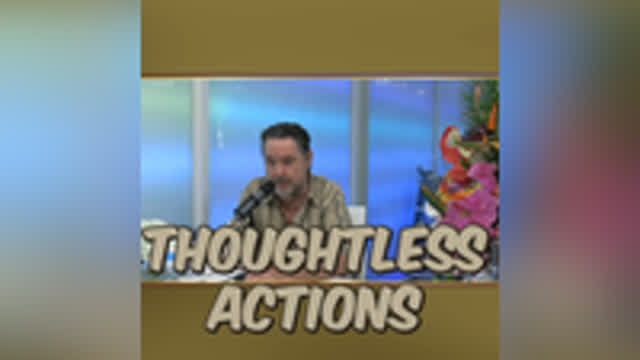 Thoughtless Actions #shorts #audiobooks #craigwinn GtH5 26 May 2025