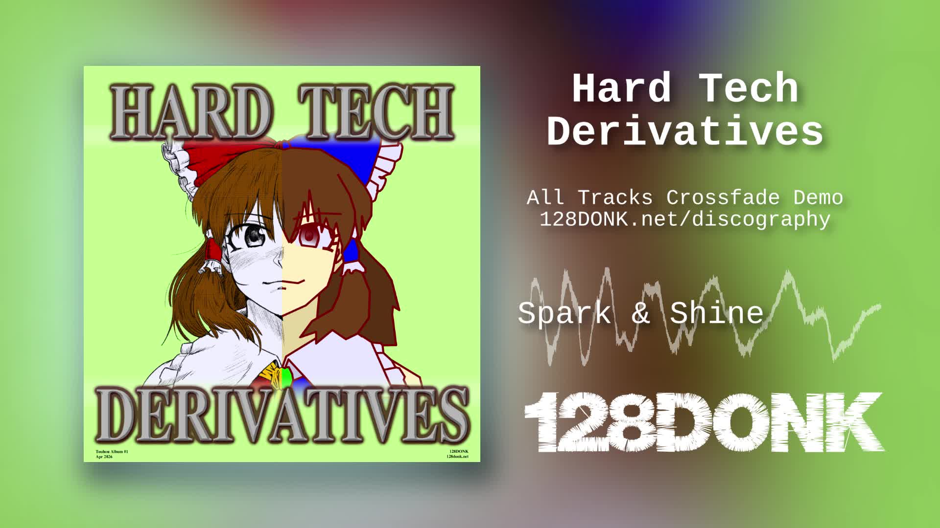 Touhou Album Release! Hard Tech Derivatives (preview)
