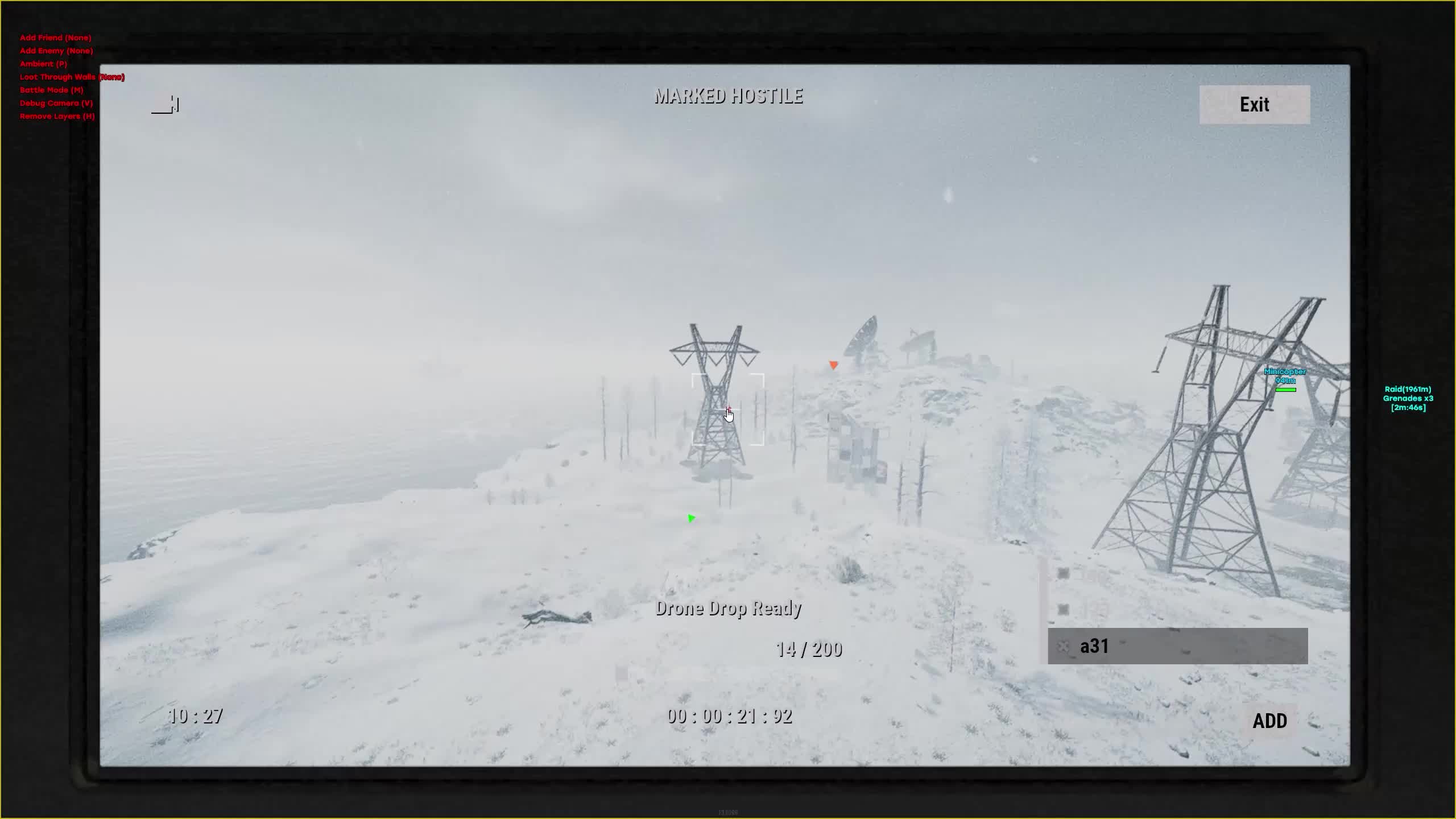 FPV-дрон у RUST