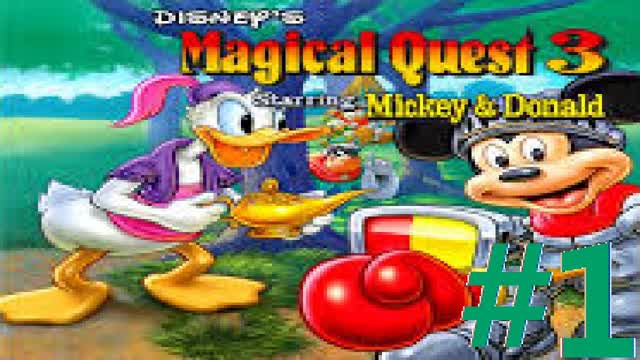 Let´s Play Micky's Magical Quest 3 TMFB (Deutsch) - Teil 1 Abenteuer im magischen Märchenbuch! (2)