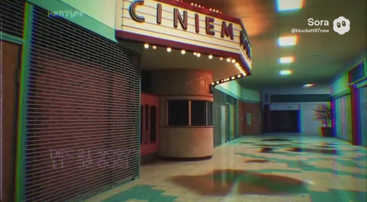 Abandoned Movie Theatre [Analog Horror - SORA]