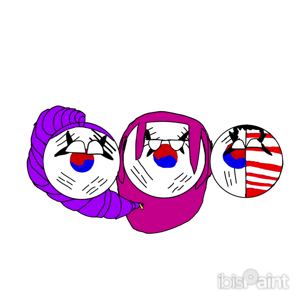 Huntr/x as CountryBalls