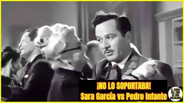 ⭐¿Por qué SARA GARCÍA NO SOPORTABA a PEDRO INFANTE? La VERDAD que nadie contó⭐