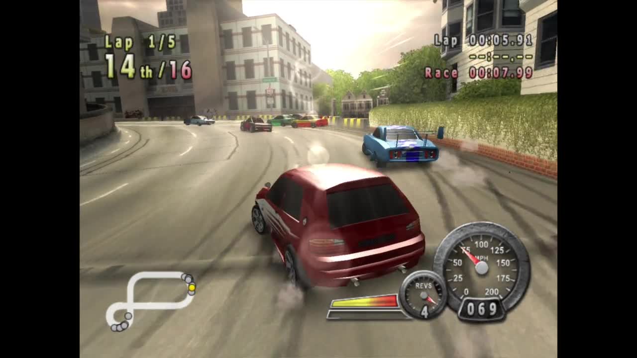 xemu test - crash n burn