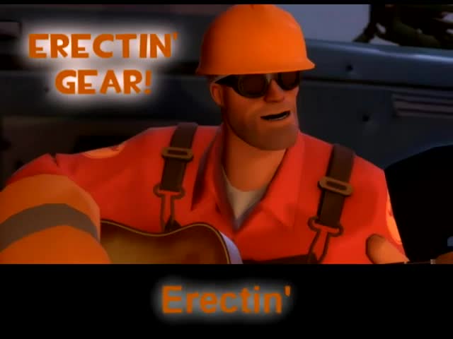 erecting gear