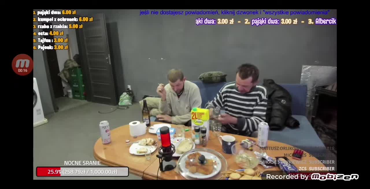 bystrzaktv Tajfun poniedziałkowe śniadanie