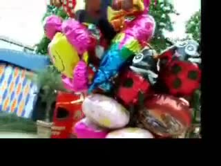 Mylar Balloons At Tivoli 2012