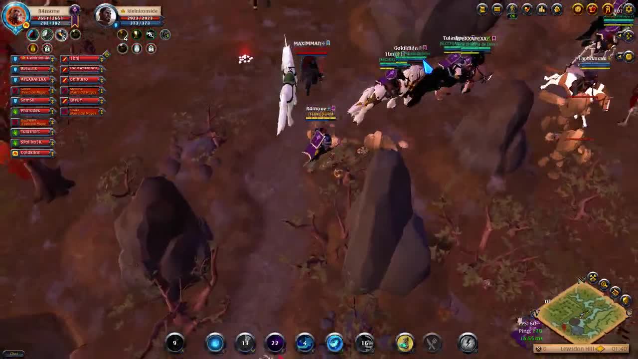 Albion Online practica de Caller