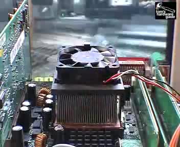 when the cpu cooler is removed