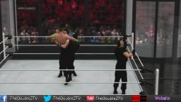 WWE 2K15 Glitch - The Shield's Triple Powerbomb