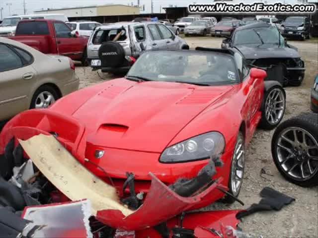 Wrecked Exotic Cars Crash