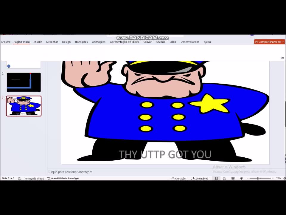 Making a game on powerpoint