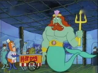 SüngerBob KareŞort - Neptün Spatulası (S1B18)