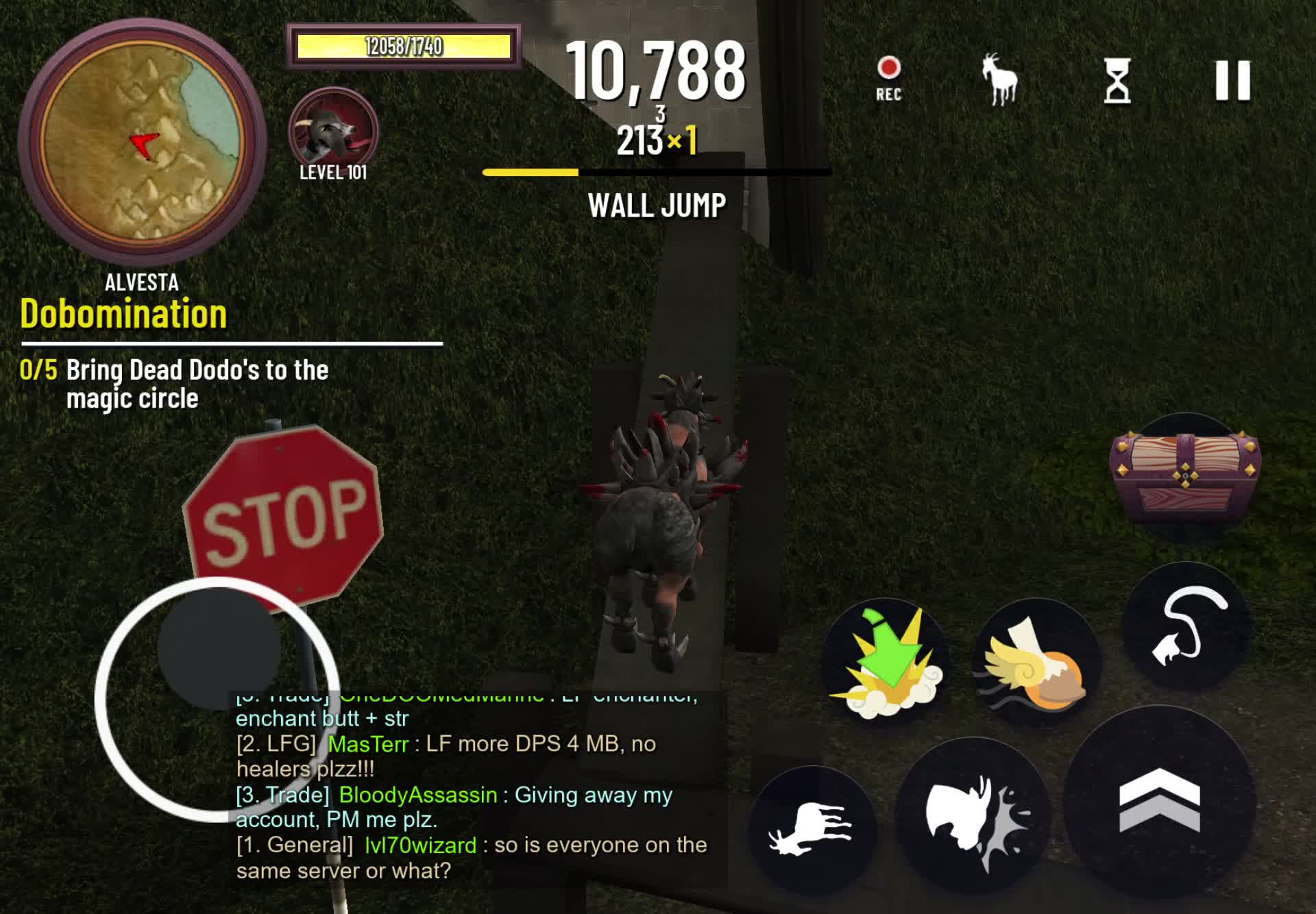 Playing around in goat simulator games 1