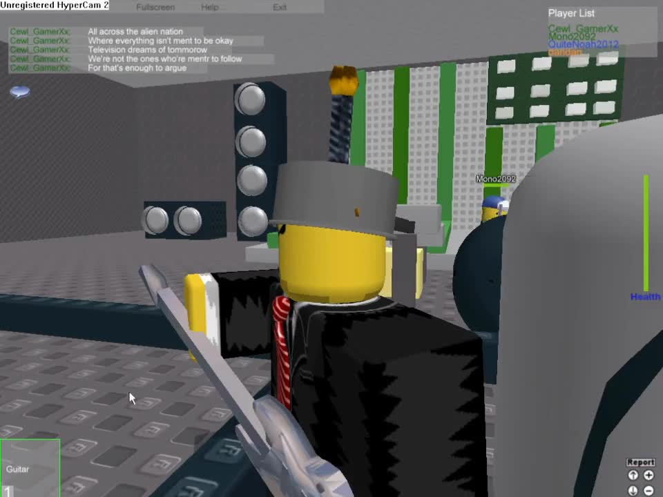 Green Blox - Robloxian Idiot (Green Day - American Idiot - Roblox Music Video)