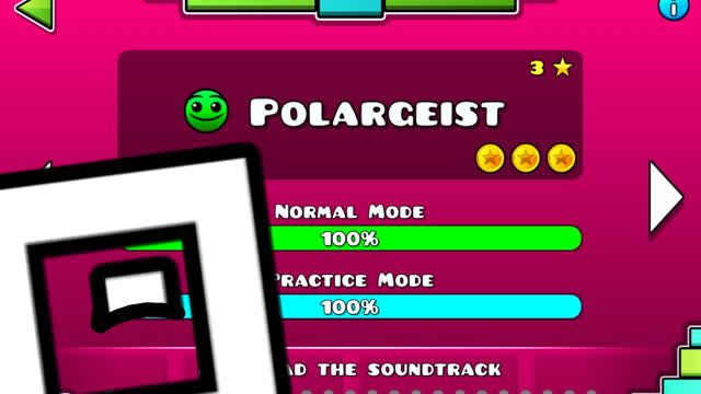 Geometry Dash - Polargeist all coins Geometry Dash - Polargeist all coins