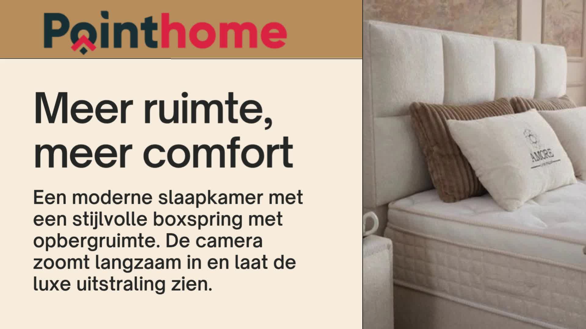 Boxspring met opbergruimte