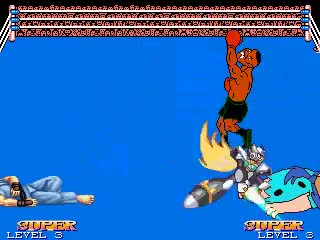 M.U.G.E.N - Zero & Ken Vs. Fred Flinstone & Mike Tyson