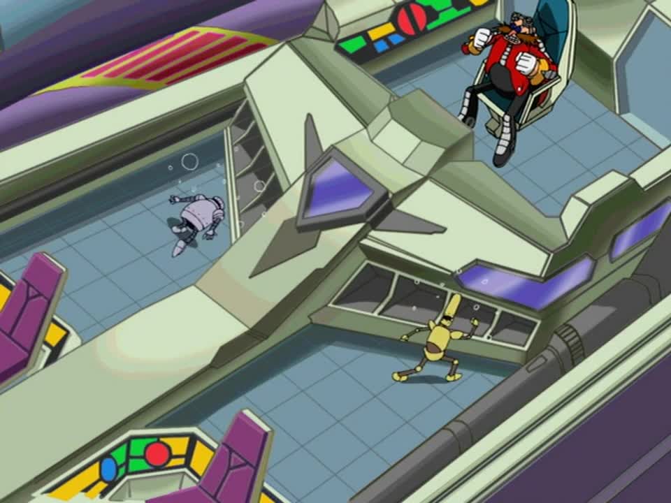Sonic X Episode 15 Mobile Fortress Egg Fort attacks Uncut English Edition