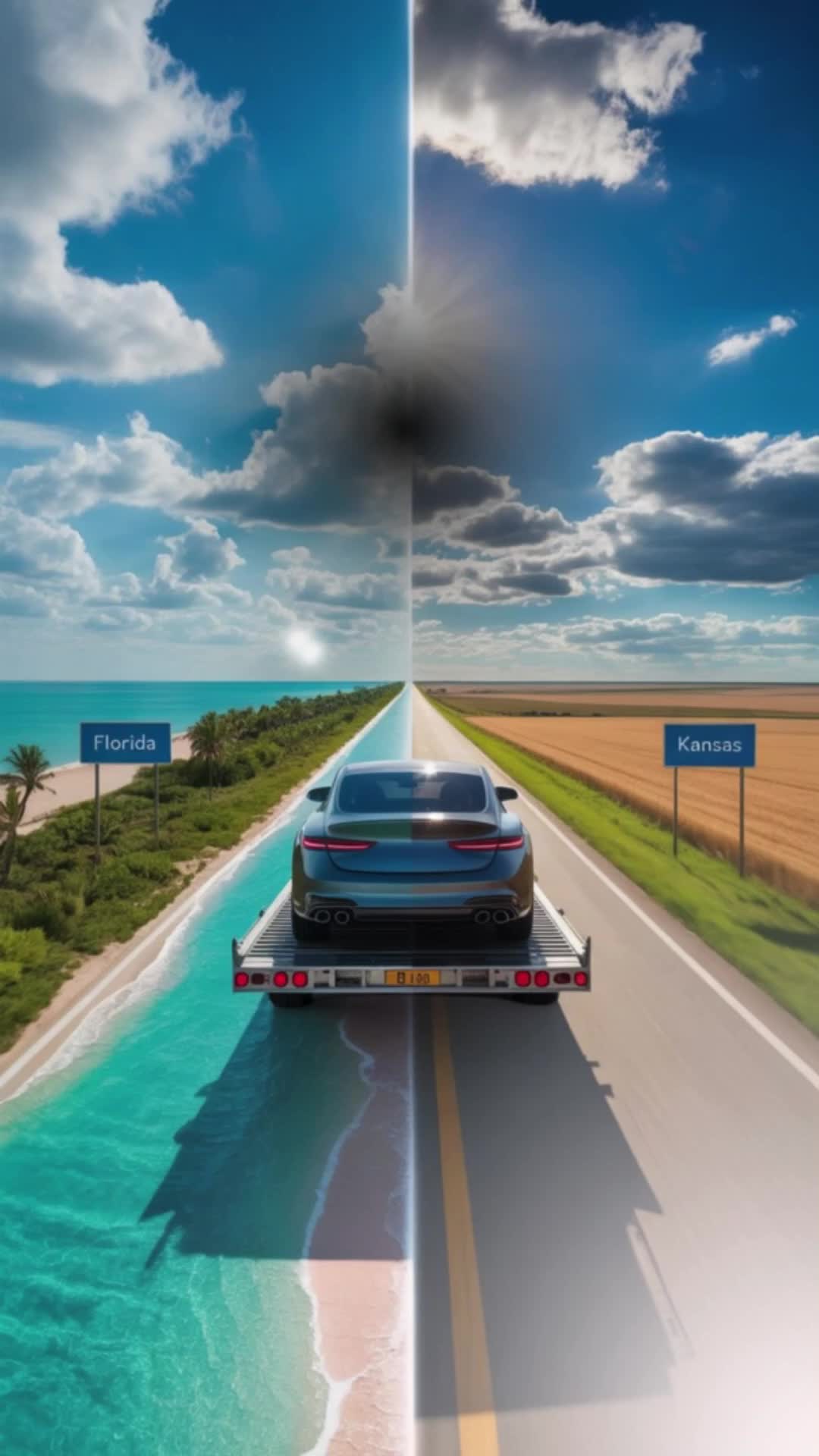 Florida to Kansas Car Shipping