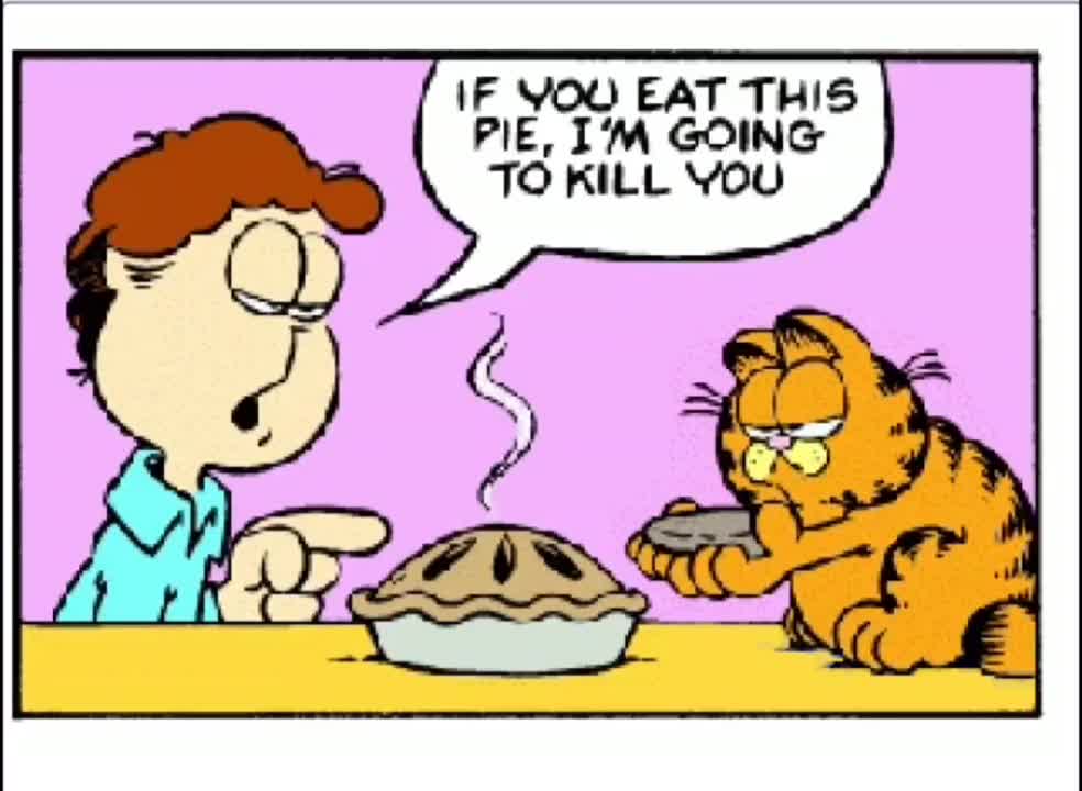 Pie Anger (Square Root of Minus Garfield AI Dub)