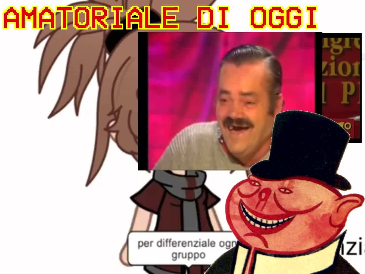 Confronto tra animazione amatoriale di sinistra di ieri e di oggi
