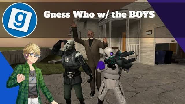 Gmod Guess Who with the Boys (Gmod Funny Moments)