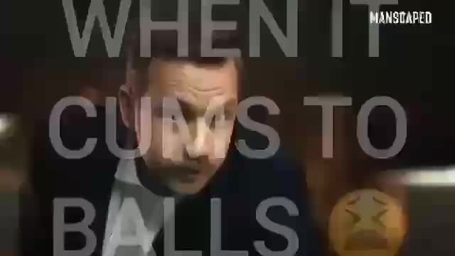 We need to talk about your balls