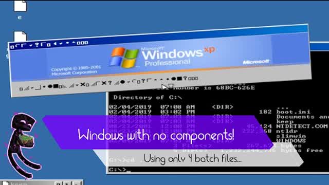 Windows without components