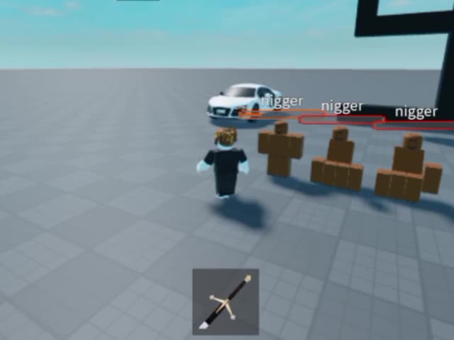 Killing niggers in roblox!!1!1!