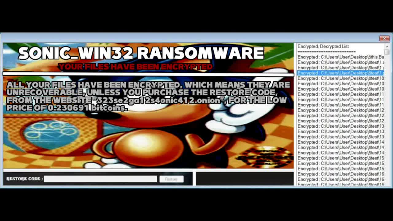 ( Loquendo) Creepypasta - SonicWin32