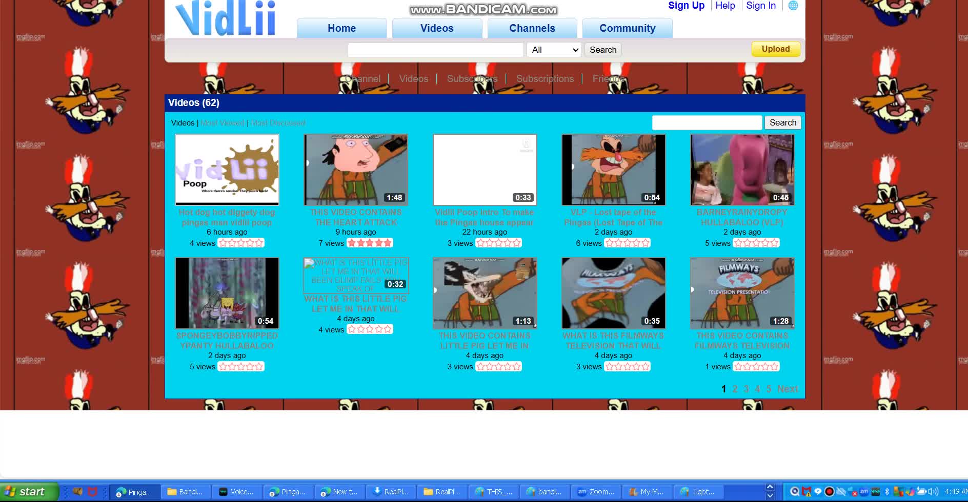 hot dog song vidlii poop pingasman2005 invideo.ai