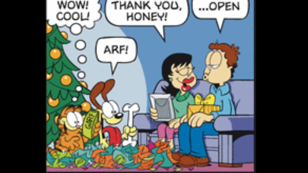 Garfield Comic Dub for December 25th, 2024