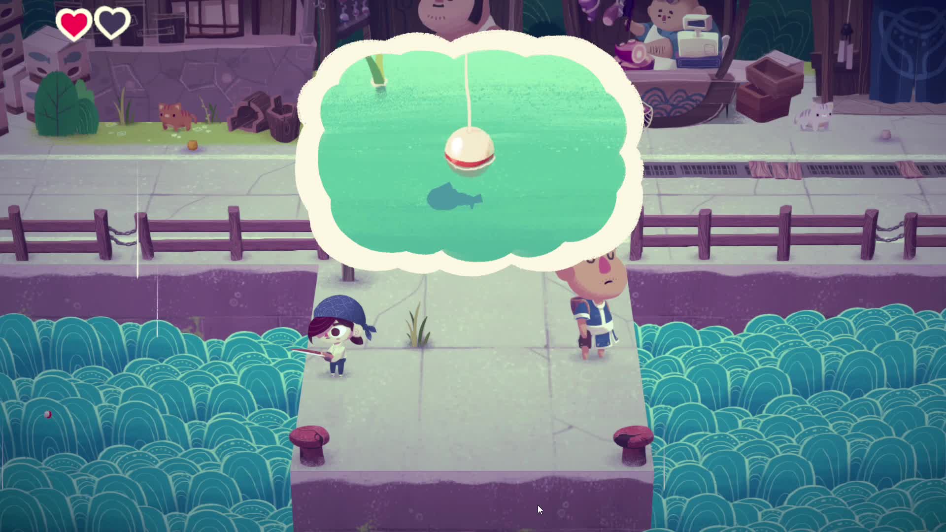 Mineko's Night Market - Pescando en la primera oportunidad