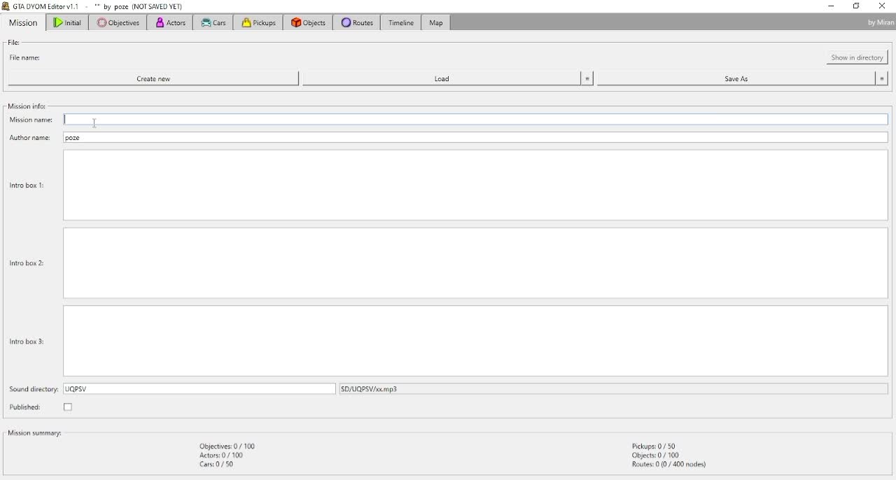 GTA DYOM EDITOR TUTORIAL BAHASA INDONESIA