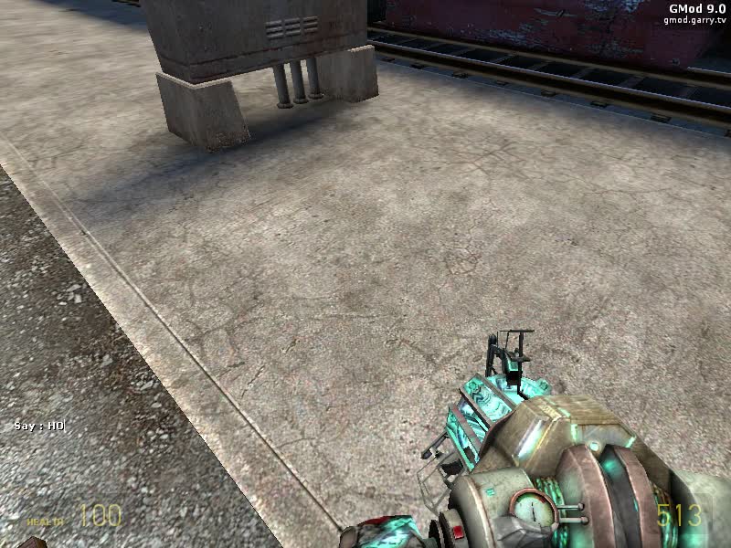 CANISTERS NOCLIPPING GARRY'S MOD 9 de_train