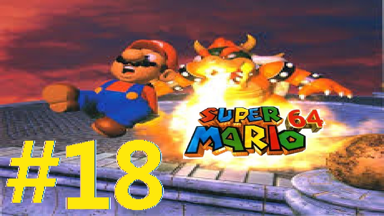 Let´s Play Super Mario 64 ( 100% Deutsch ) Teil 18 Von frechen Affen und Fliegenpilzen! (1/2)