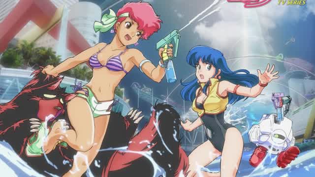 Dirty Pair (1985 TV Series) Episode 6 - Lots of Danger, Lots of Dummies (English Dub + Bluray)
