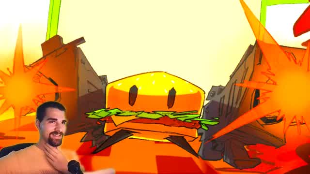 Fast Food Wars (Version: 0.2.0) - A burger with a popcorn gun shooting a hot dog - Part 1 Fast Food Wars (Version: 0.2.0) - A burger with a popcorn gun shooting a hot dog - Part 1