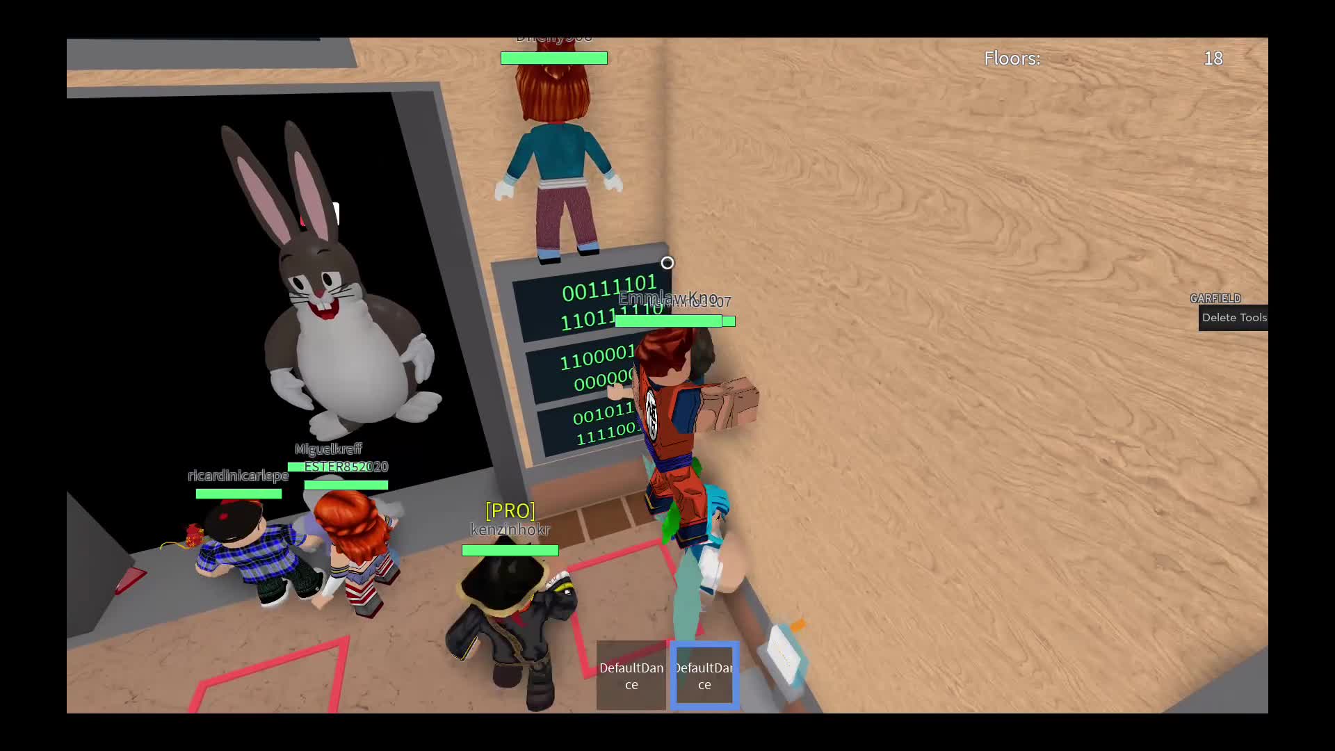 elevator roblox but reversed