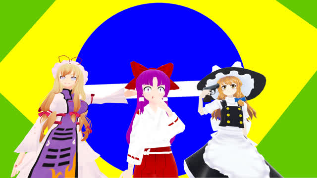 [Touhou GMOD] Reimu goes to Brazil!