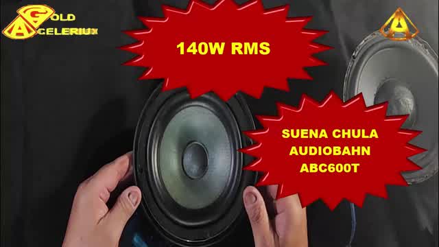 PODEROSA Y FINA @AUDIOBAHN ABC600T, @GOLDACELERIUX PODEROSA Y FINA @AUDIOBAHN ABC600T, @GOLDACELERIUX